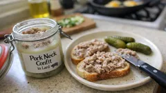 Krkovice ze sklenice: pomalu konfitované vepřové, které chutná skvěle i studené